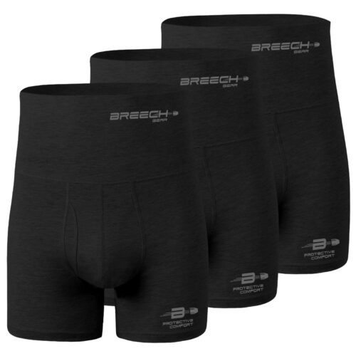 Breech Boxer Briefs - Stealth Black 3 Pack