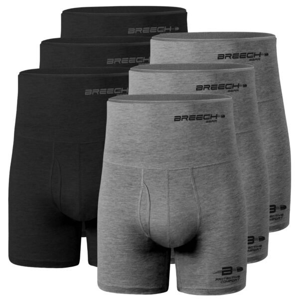 Breech Gear mid-waisted boxer briefs 6" | Conceal Carry Underwear