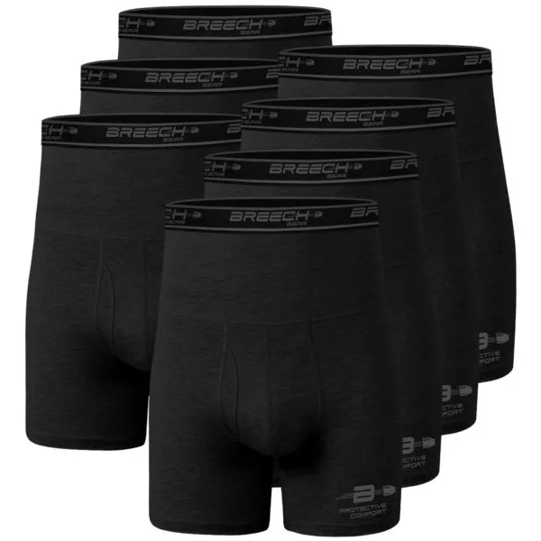 Breech Gear EXP Series mid-waisted boxer briefs 6" | Conceal Carry Underwear