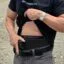 Breech Gear Mid-Rise series Black EXP concealed carry boxer briefs protects your skin from your IWB holster and firearm grip.