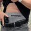 Breech Gear Mid-Rise series grey PRO concealed carry boxer briefs protects your skin from your IWB holster and firearm grip.